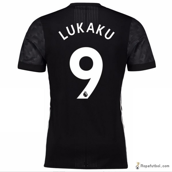 Camiseta Manchester United Replica Segunda Ropa Lukaku 2017/18